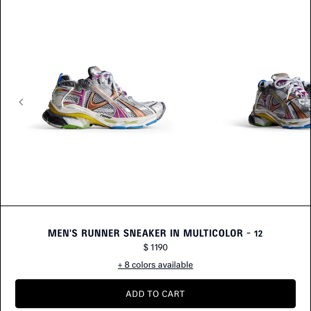 Balenciaga Multicolor Men's Sneakers